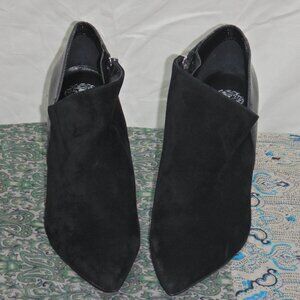NWOT Vince Camuto Black Suede and Leather Booties